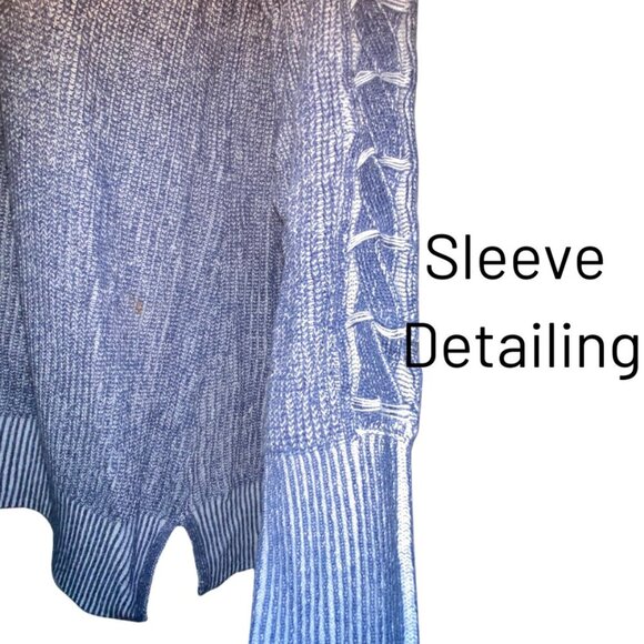 Lauren Conrad Blue Sweater - Size Large - Picture 4 of 12